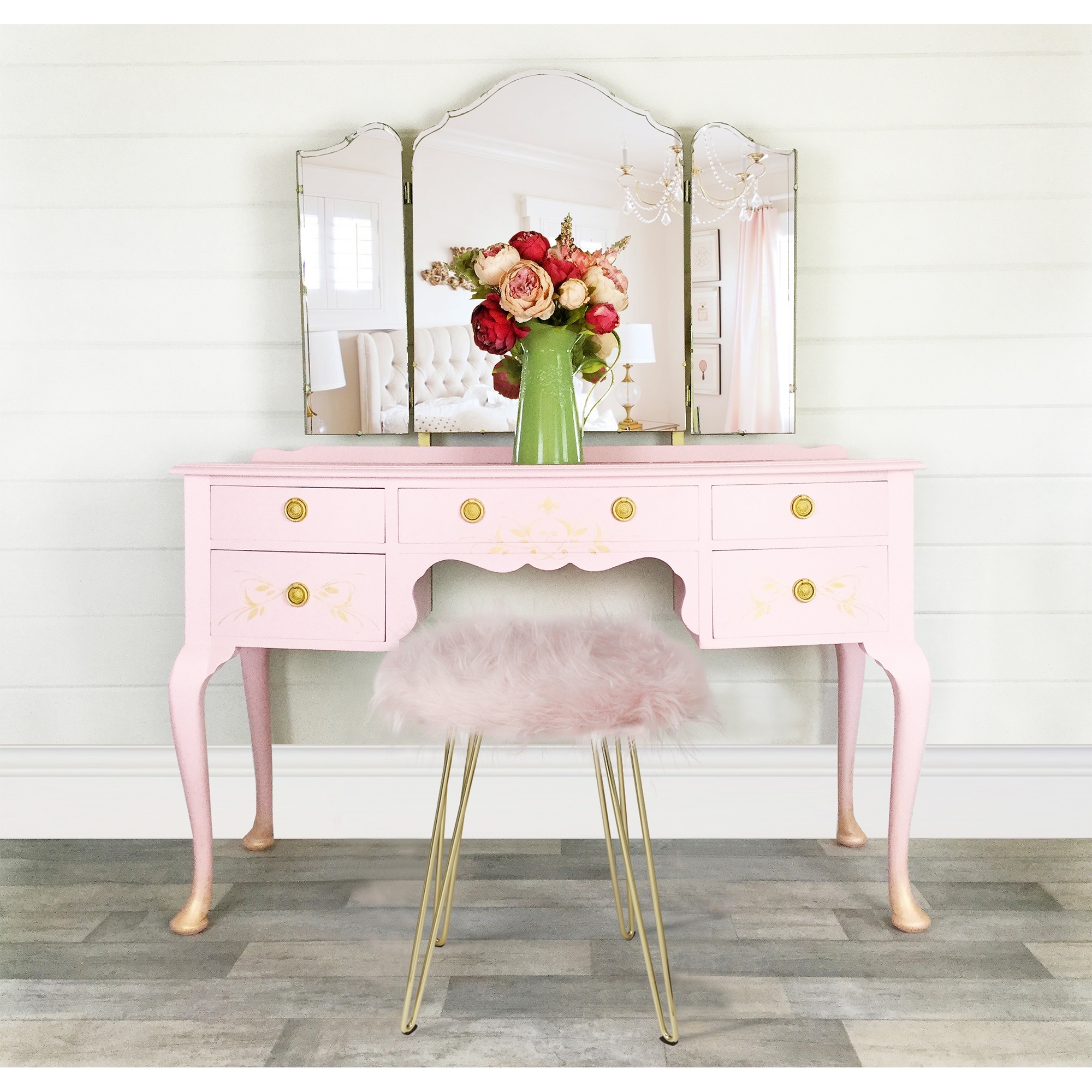 Fuzzy footstool online