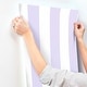 preview thumbnail 3 of 3, Disney Princess Silk Stripe Purple Wallpaper