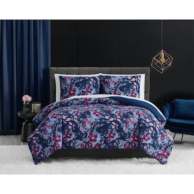 Badgley Mischka Home Midnight Garden Comforter Set