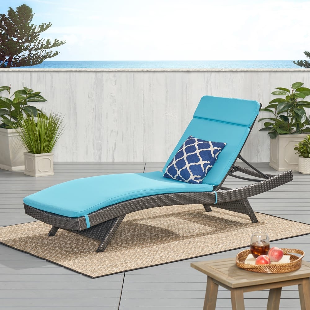 Vilano Outdoor Cushioned Lounge Chair by Havenside Home