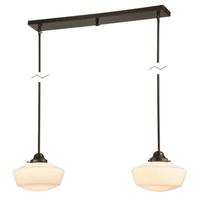 Meyda Tiffany 147635 Revival 2 Light 12" Wide Multi Light Pendant