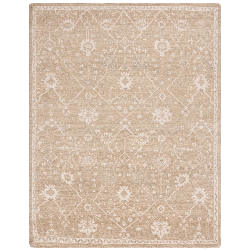SAFAVIEH Hand-knotted Izmir Macide Traditional Oriental Wool Rug with - 10' x 14' - Gold/Gold
