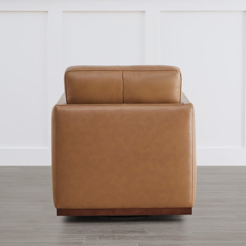 Spruce & Spring Shane Modern Swivel Accent Arm Chair