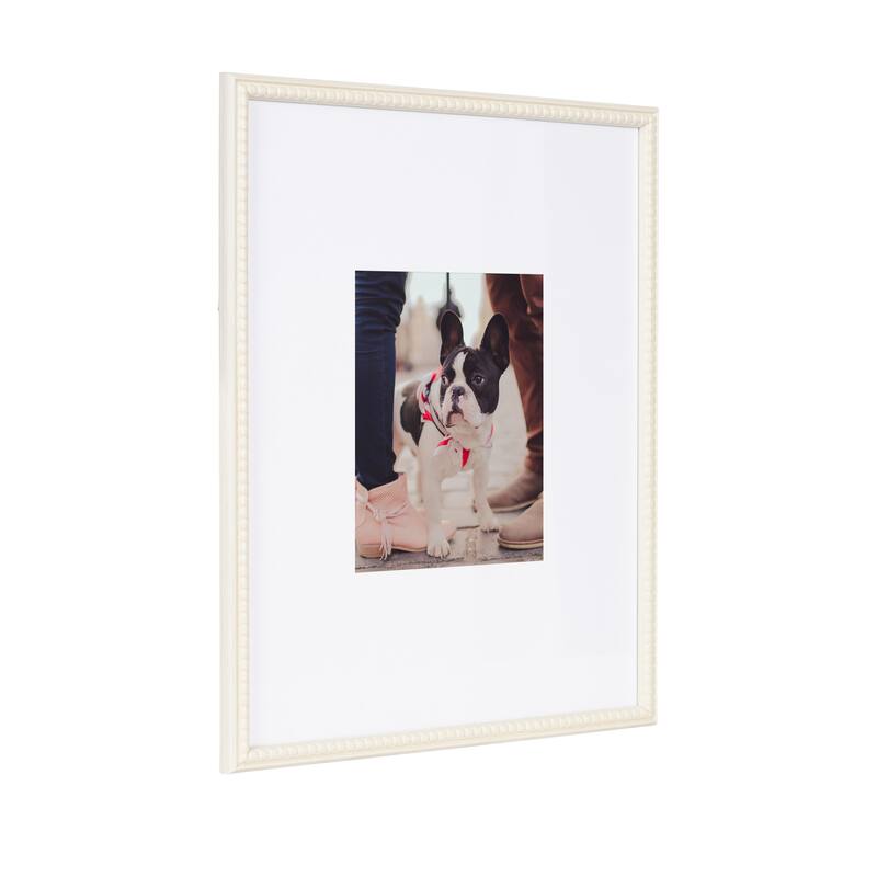 Kate and Laurel Adlynn Beaded Photo Frame Set