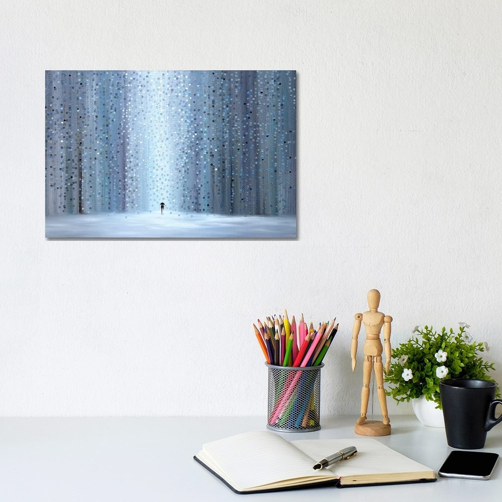 iCanvas "Rainy Stroll" by Ekaterina Ermilkina Canvas Print
