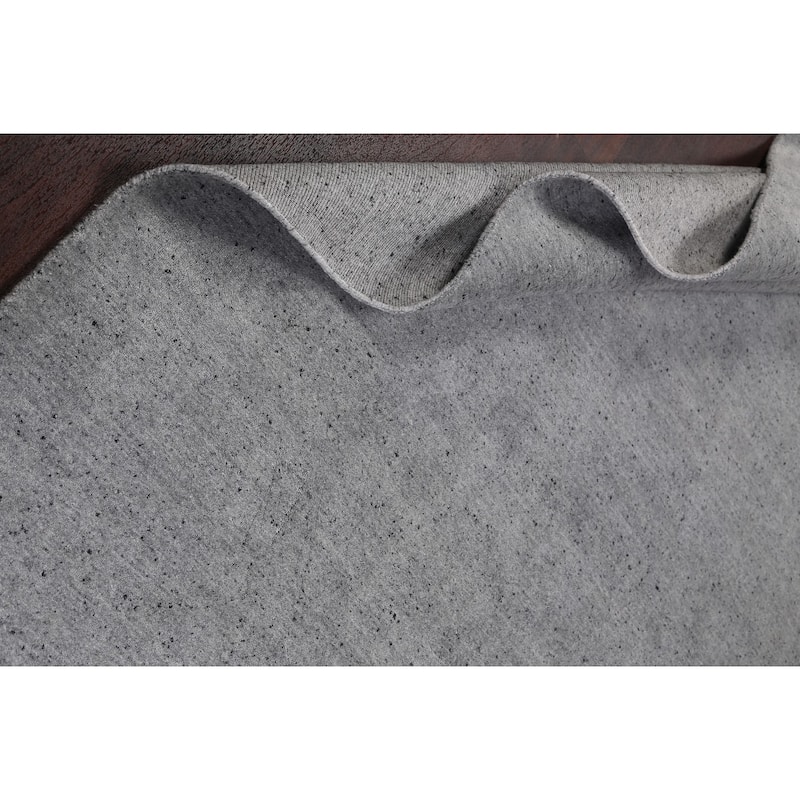 Solid Modern Gabbeh Oriental Area Rug Wool Hand-knotted Carpet - 4'11" x 7'10"