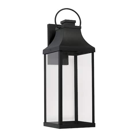 Bradford Outdoor 1-light Extra Large LED Wall Lantern w/ Clear Glass