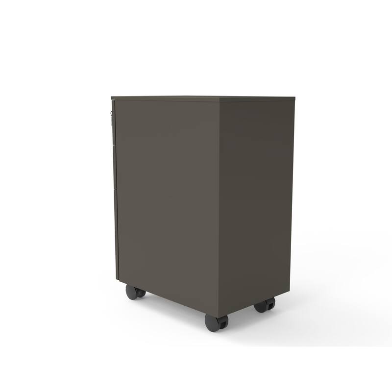 Owen Urban Metal Matte Lockable 3-Drawer Mobile File Cabinet by Furniture of America