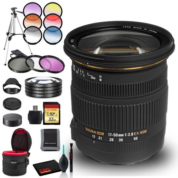 Sigma 17 50mm F 2 8 Ex Dc Os Hsm Lens For Canon Ef Cleaning Kit Overstock 3105 Sigma 17 50mm F 2 8 Ex Dc Os Hsm Lens For Canon Ef Cleaning Kit Overstock 3105