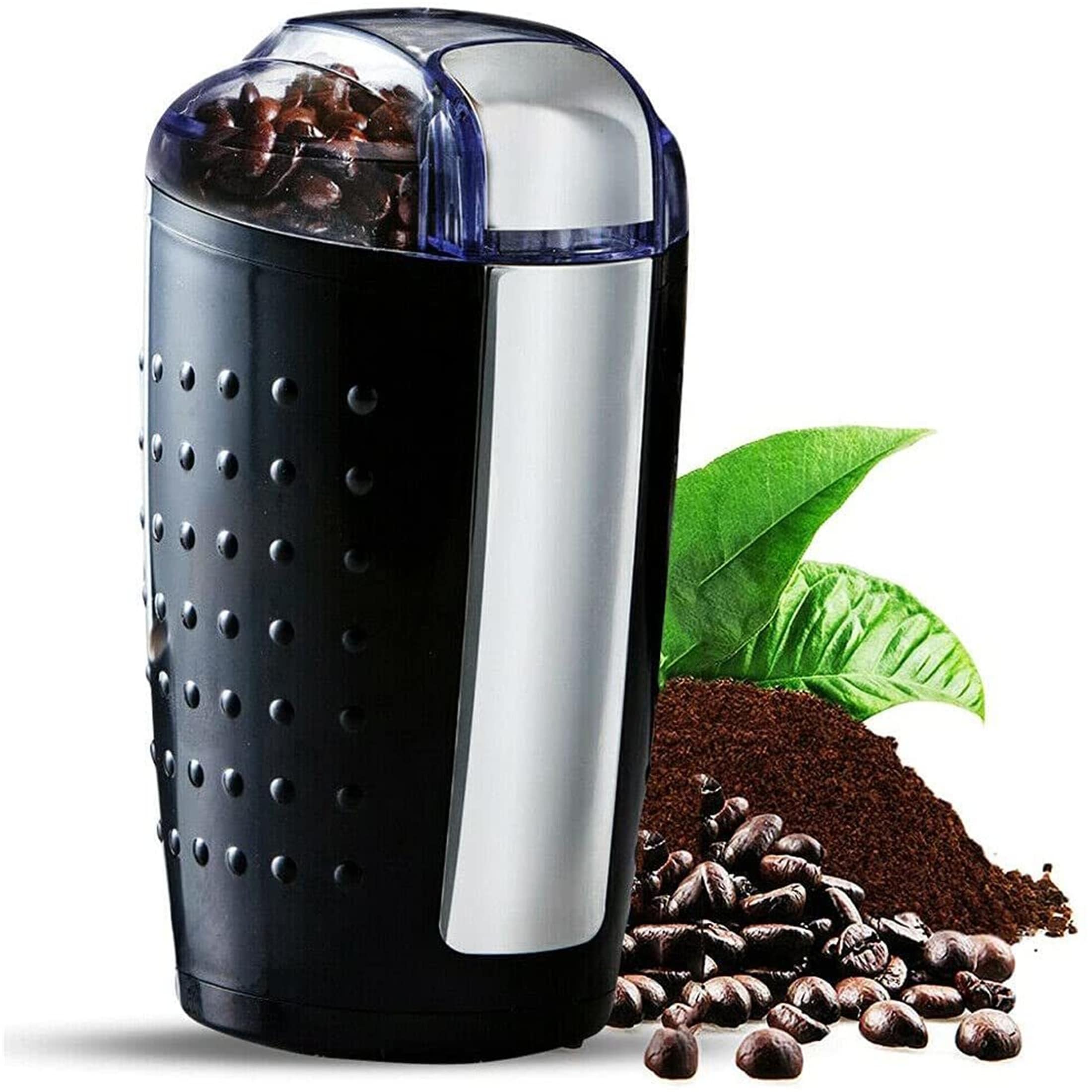 Hamilton Beach 18-oz Black Stainless Blade Coffee and Spices in the Coffee  Grinders department at