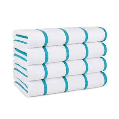 Arkwright Las Rayas 4-Piece Striped Beach Towel Set - 30x60