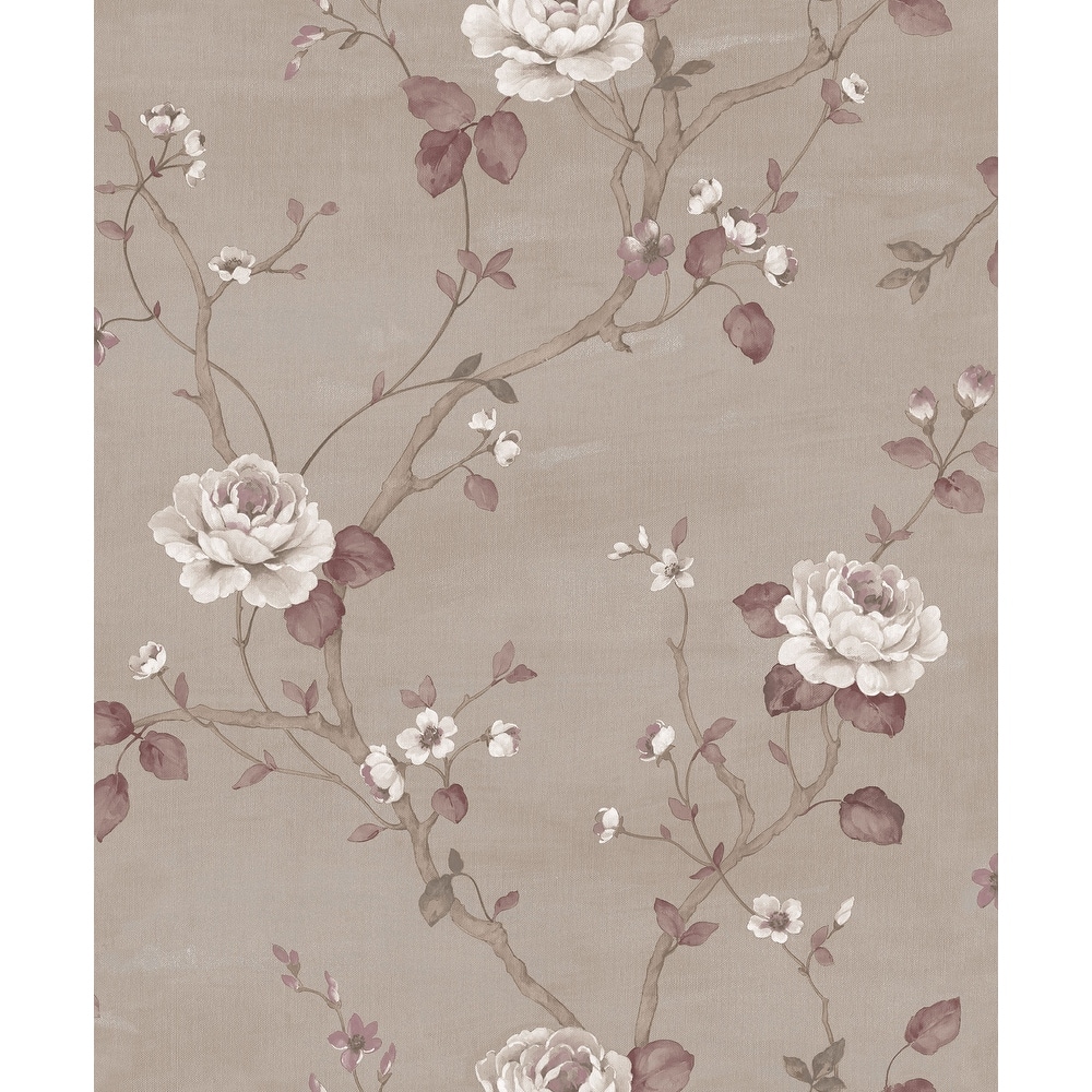 Galerie Wallcoverings Palazzo 2 Luisella Floral Vine Vinyl on Non-woven Matte Wallpaper Roll