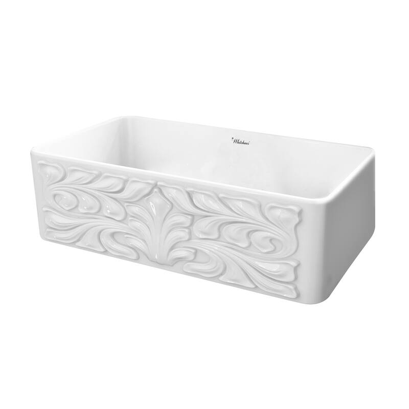 Whitehaus Collection Fireclay Reversible Sink