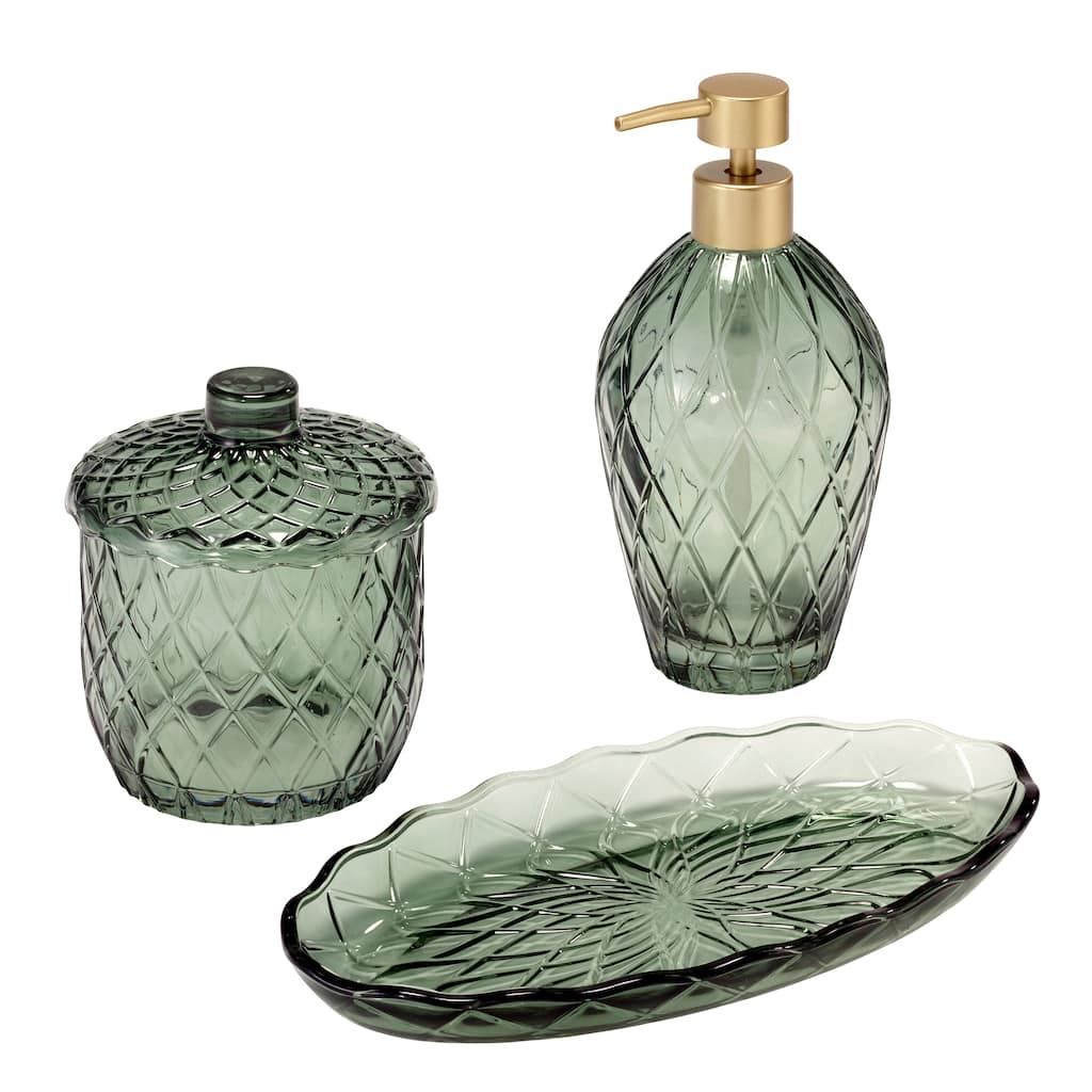 Nicole Miller Bijou 3-Piece Vanity Set - 3 Pc Vanity Set