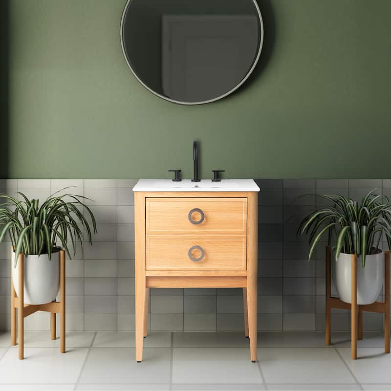 Corbin Classic 1-Drawer Bath Vanity Base Only (Sink Basin Not Included)