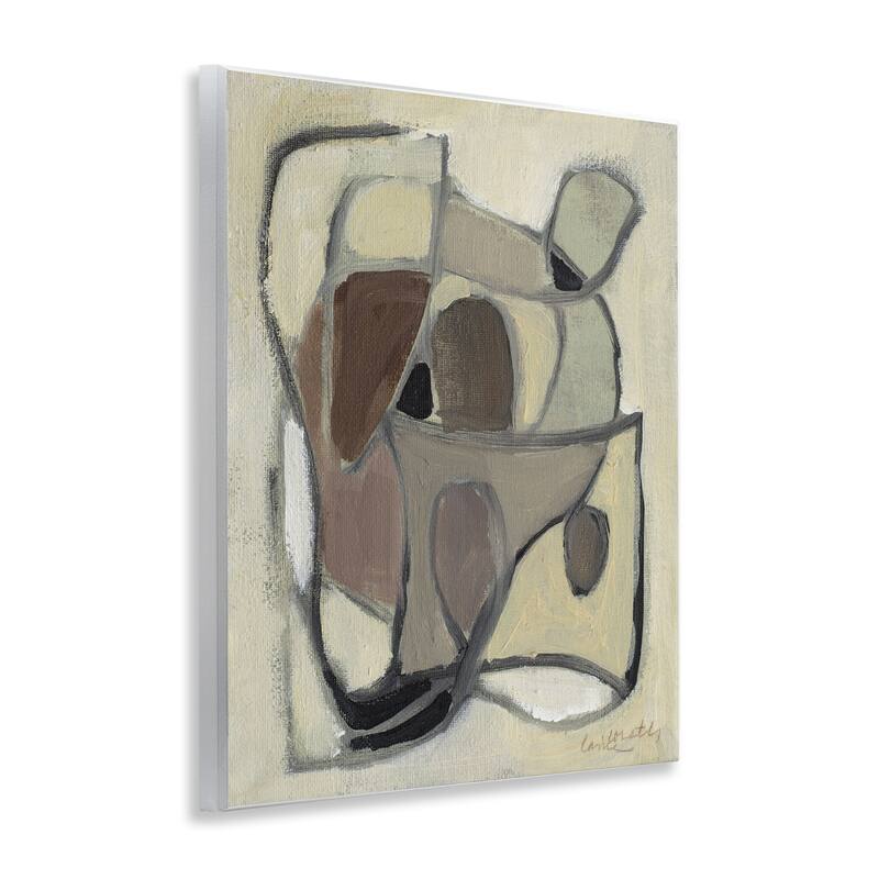Stupell Rustic Curved Shapes Abstract Wall Plaque Art Design By Lanie Loreth