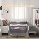 preview thumbnail 21 of 32, Costway 3-in-1 Convertible Portable Baby Playard Newborn Napper Height - See Details