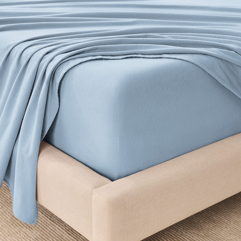 Bare Home Organic Cotton Flannel Sheet Set