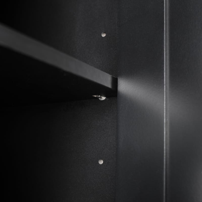 Roomfitters 70.9" Tall Freestanding Bathroom Cabinet with Drawer, 2 Cabinets, Adjustable Shelves and Open Storage