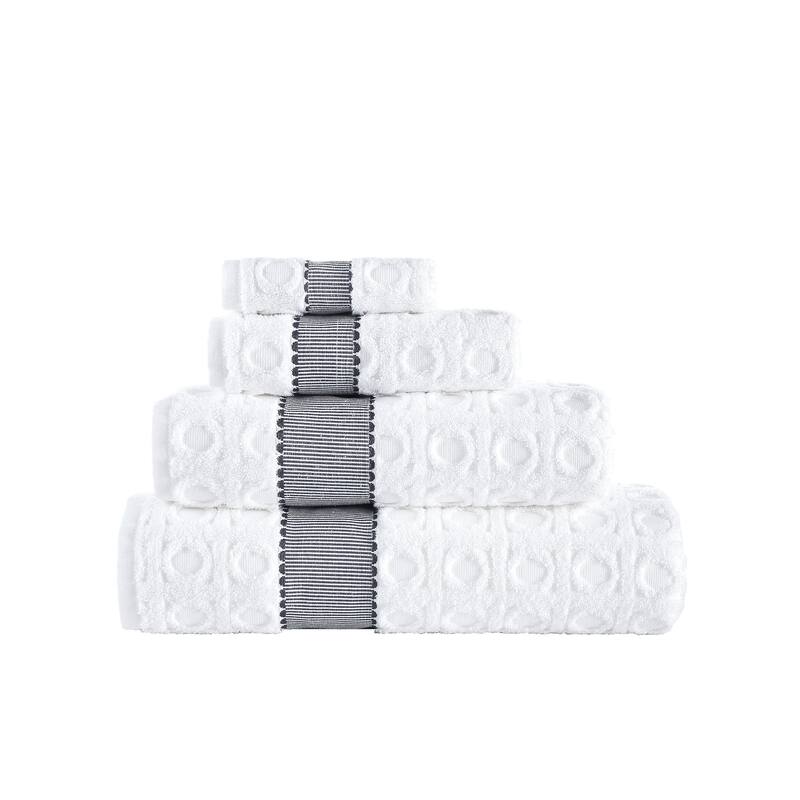 Brooks Brothers Circle in Square Wash Towel