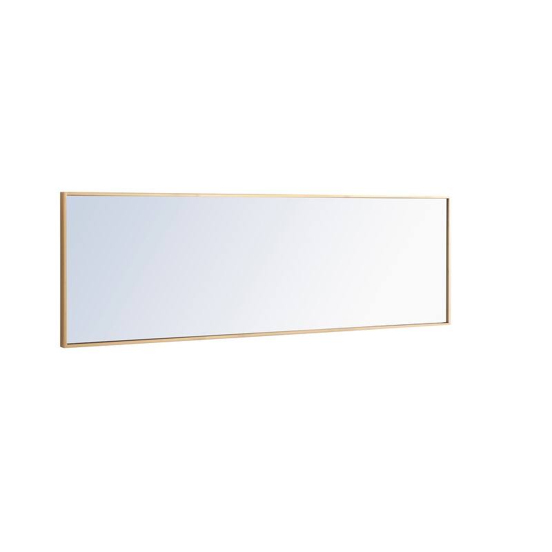 Strick & Bolton Posey Metal Rectangle Wall Mirror