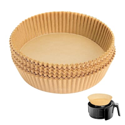 50 pcs 16cm Air Fryer Disposable Non-Stick Liner