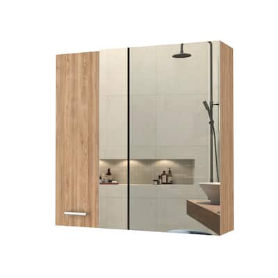 FM Furniture Kenya 24-inch Wide Medicine Cabinet with Mirror