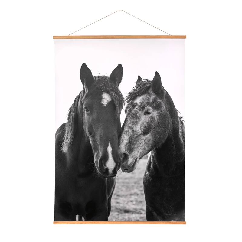 Indoor Wall Decor Canvas Tapestry, Horses