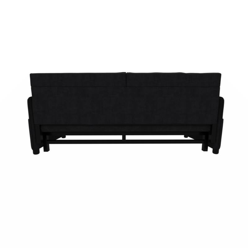 63.8" Queen Pull Out Sofa Bed, 3-in-1 Convertible Sleeper Sofa with Side Storage,Multi-Functional Velvet Loveseat Bed