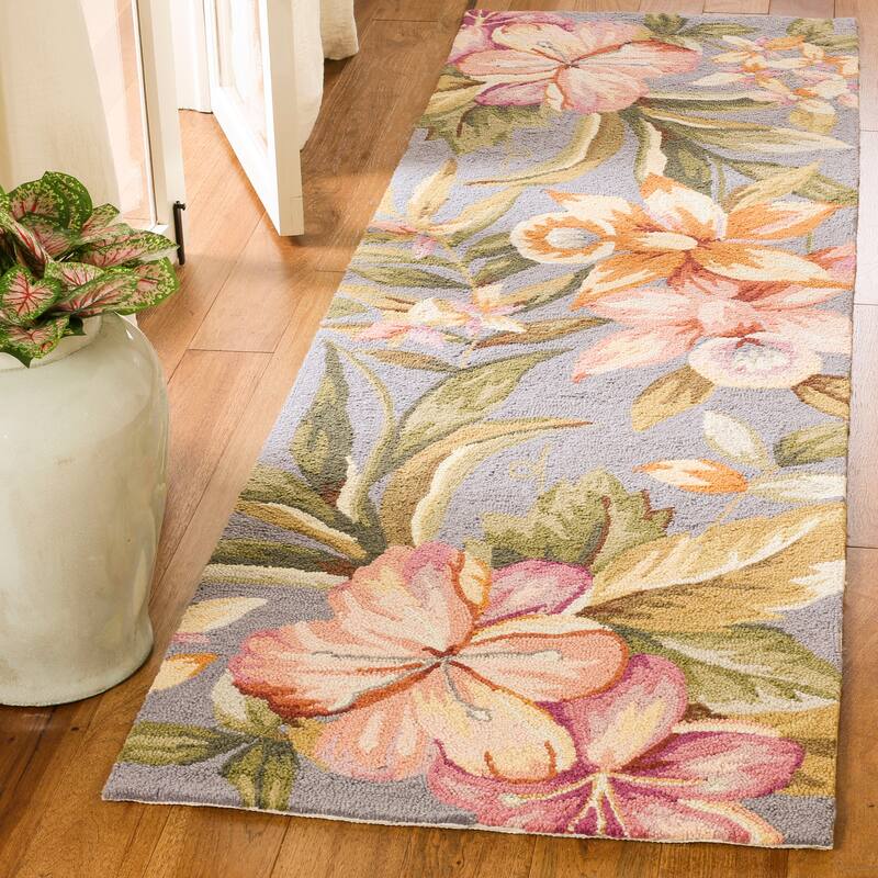 SAFAVIEH Handmade Chelsea Terraza French Country Wool Rug