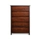 preview thumbnail 9 of 20, Grain Wood Furniture Shaker 5-drawer Solid Wood Chest