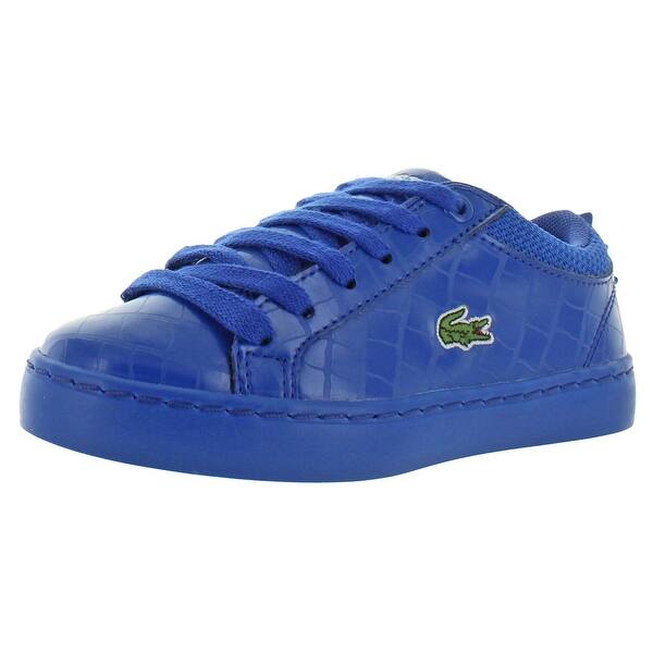 Shop Lacoste Boys Straight Set 119 4 Casual Shoes Little Kid Faux