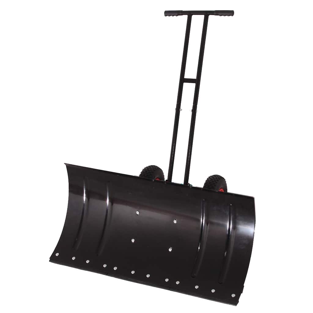30 inch Heavy Duty Snow Shovel with Wheels - 30''