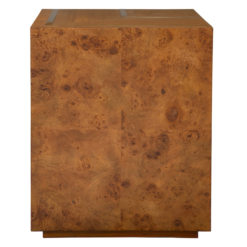 Uttermost Seven Wonders Wooden Side Table - 24"H x 20"W x 20"D
