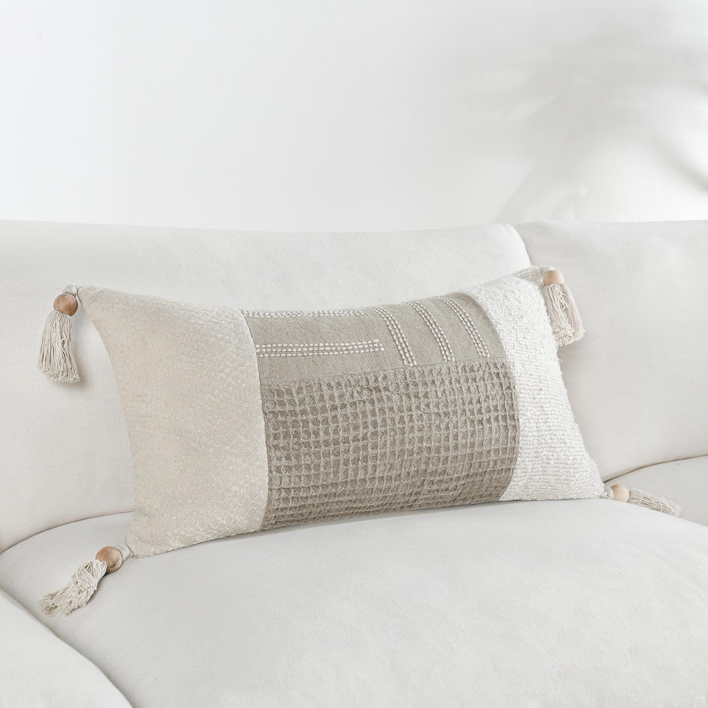 Villa by Classic Home Yasa Cotton Blend Throw Pillow