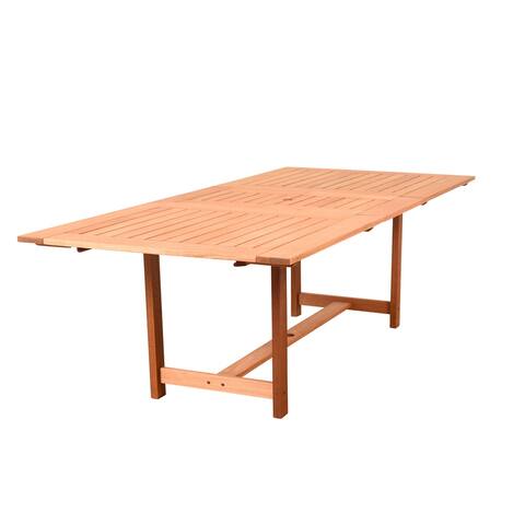 Amazonia Sant Louis Outdoor Patio Dining Wood Table