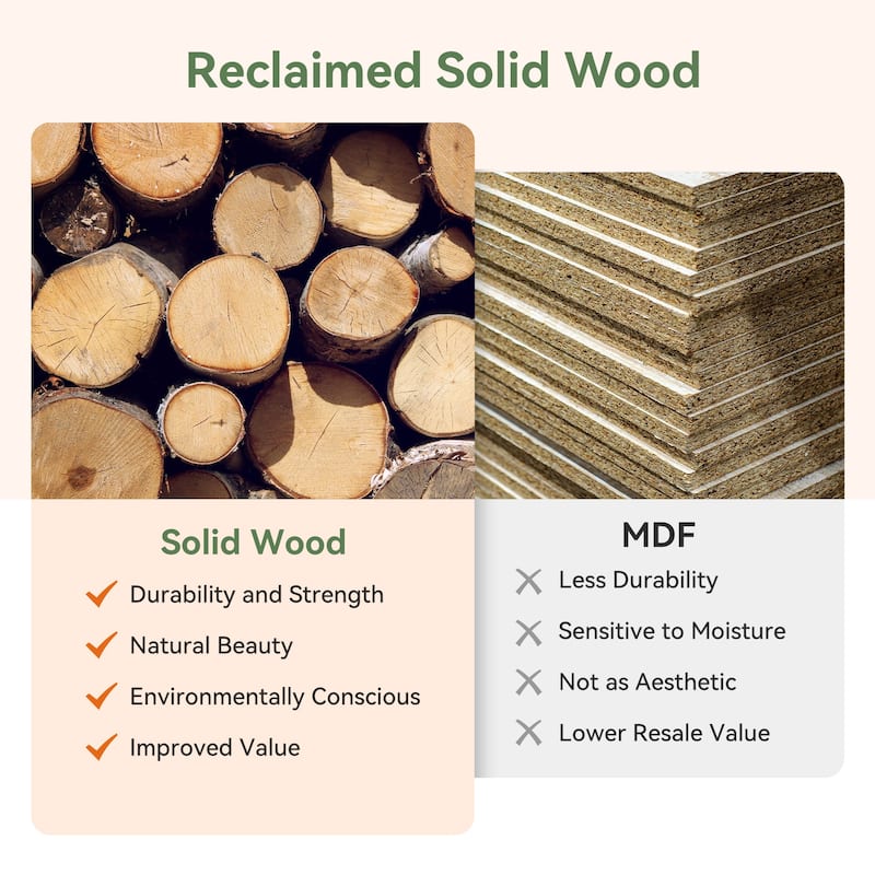 Solid Wood Console Table, Sofa Table Behind Couch, Hallway Entrance Foyer Living Room Accent Entryway Table