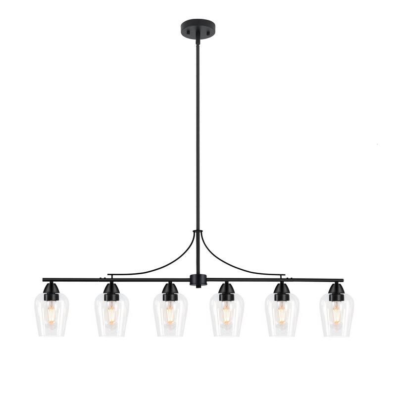 Kitchen Island Light Fixtures Kitchen Island Lighting For Dining Room - 6-Light - 6-Light