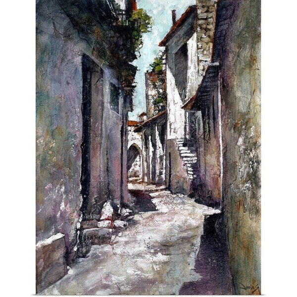 "Somewhere In Greece" Poster Print