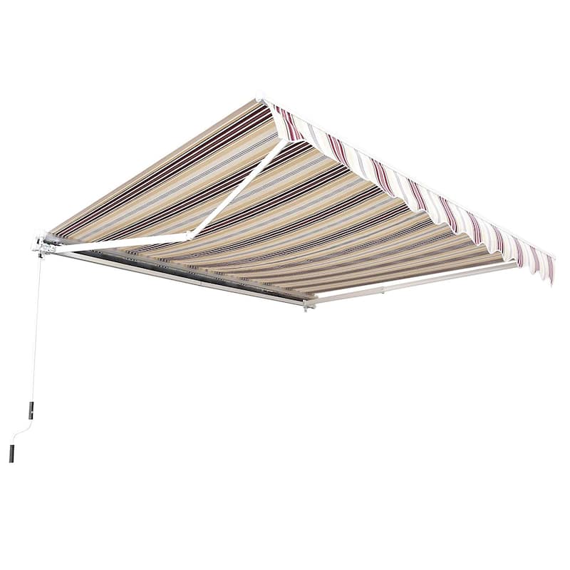 Manual Retractable Sun Shade Patio Awning