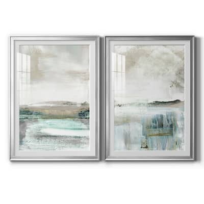 Summer Teal I Premium Framed Print - Ready to Hang