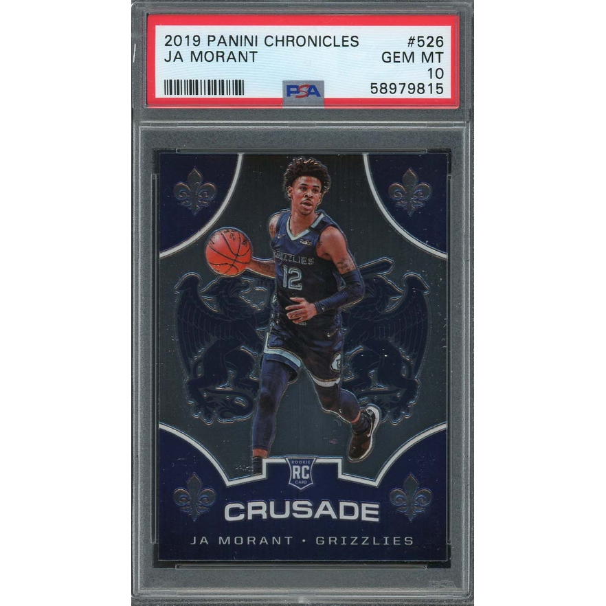 Ja Morant 2019 Panini Chronicles Basketball Rookie Card RC