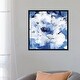 preview thumbnail 11 of 16, iCanvas "Little Blue II" by Eva Watts Framed Canvas Print
