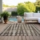preview thumbnail 64 of 101, Machine Washable Indoor/ Outdoor Chantille Abstract Dots Rug