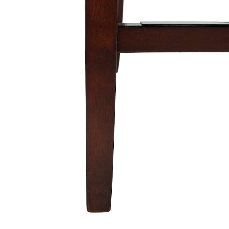 SAFAVIEH Maruse 26-inch Tufted Counter Stool (Set of 2) - 20" x 26.5" x 40.5" - 20Wx27Dx41H