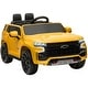 preview thumbnail 1 of 8, 12V Electric Ride-On Car for Kids with Suspension, Music, and Remote Control Yellow
