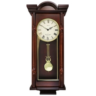 【送料0円】 Bedford Clock Collection Grand 31In Pendulum Wall Clock 七五三