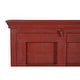 preview thumbnail 5 of 4, Red Solid Wood Sideboard Cabinet - 72" - 73"