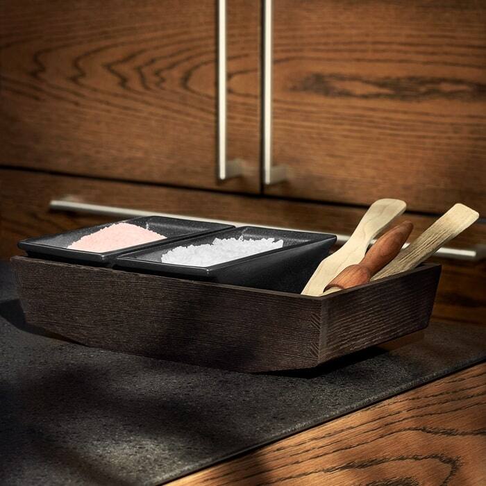 Rosendahl RÅ Condiment Caddy, Thermo Ash - H: 3.0"