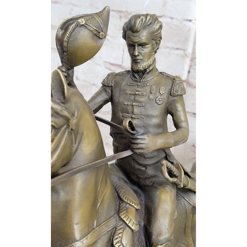 Andrew Jackson Lafayette Square Cavalry Horseback Bronze Statue Sculpture